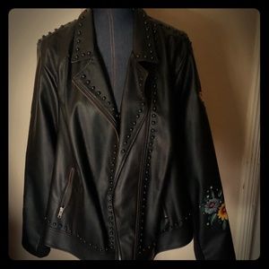 Leather jacket from Torrid